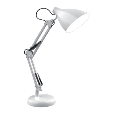 Светильник настольный под лампу E27 AC 220В Белый IP20 струбцина и основание GTL Gauss