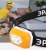 Фонарь налобный светодиодный 3Вт 400Лм IP40 SMD 4 режима аккумуляторный GA-810 желтый сенсорный micro-USB