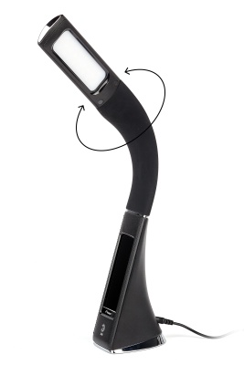 Светильник настольный светодиодный черный NLED-458-6W-BK