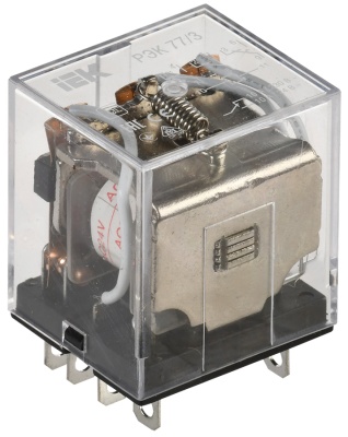 Реле промежуточное 10А 24В 3ПК РЭК77/3 без розетки