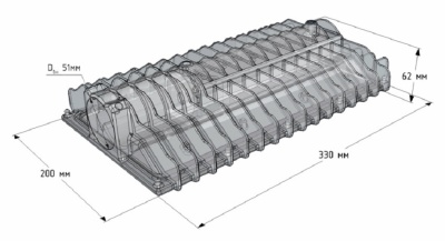 Светильник светодиодный ДКУ-92Вт, IP67, 10000Лм, 5000К, Street