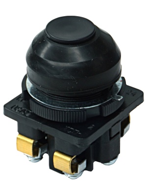 Кнопка черная КЕ-081 IP54 1з+1р исполнение 2