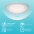 Лампа светодиодная LED 11 Вт 830 лм 4100К таблетка нейтральный GX53 AC 220В Elementary Gauss