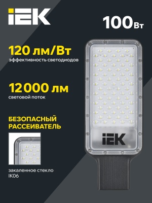 Светильник светодиодный консольный ДКУ 1011-100Ш 5000К IP65