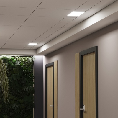 Светильник светодиодный ДПО 20 Вт 1720 лм 6500К AC 220В IP20 592х75х25мм матовый опал WLF-1