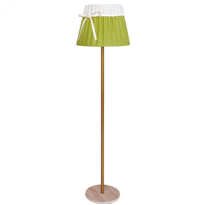 Светильник НТБ-11-60-105 латунь с аб. Черри       зелёно-белый