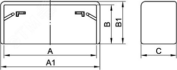 Заглушка для кабель-канала 22x10мм LM торцевая In-liner