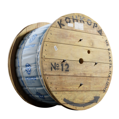 Провод ПВС 4х10+1x10 белый ТРТС