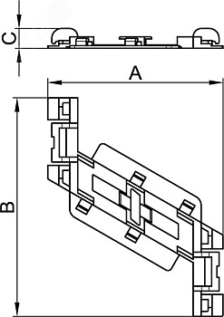 Фиксатор кабеля TR-E 200